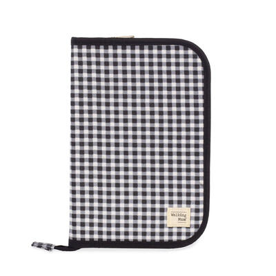 Porta-documentos- I Love Vichy Preto