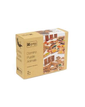 Dominó e puzzle de animais 