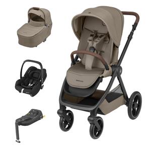 Pack Oxford+(carrinho+alcofa) + CabrioFix i-Size + Base CabrioFix i-Size
