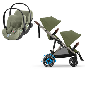 Pack e-Gazelle S + Assento Extra Gazelle S + Cloud T i-Size (2x)