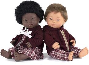 Bebé Africana Com Síndrome de Down 38cm