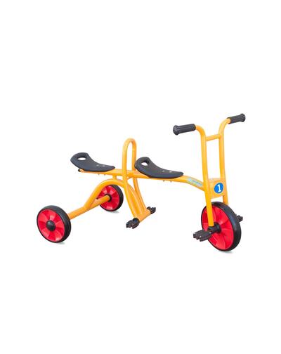 Triciclo Duplo Taxi 3-7 anos 