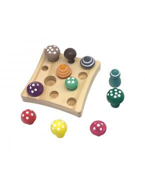 Jogo da memória dos cogumelos