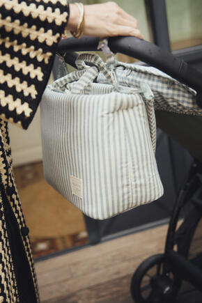 Bolsa Crossbody - Praliné Rayas  