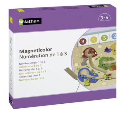 Magneticolor – Números de 1 a 3