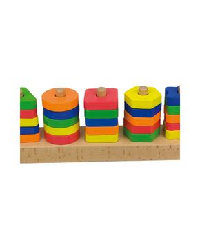 Formas geométricas - Jogo de contagem de peças