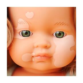 Boneca com Vitiligo - 38 cm