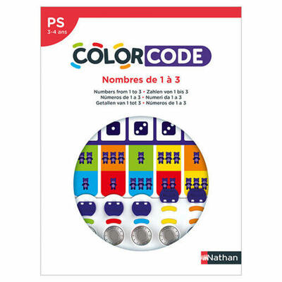 CÓDIGO DE CORES – Números 1 a 3