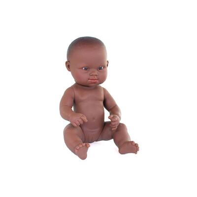 Boneca Africana com Síndrome de Down - 32 cm 