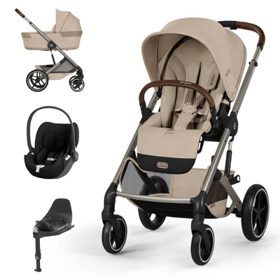 Pack Balios S Lux com alcofa dobrável + Cloud T i-Size + Base T