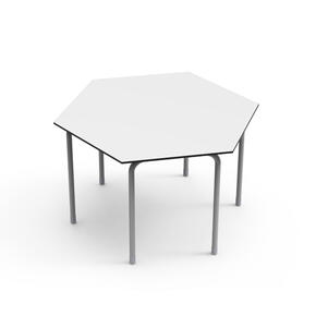 Mesa DESK21 U Hexagonal Fixa