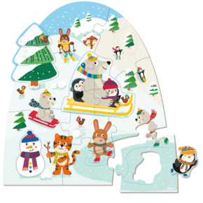 Puzzle de inverno XXL