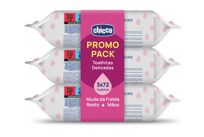 Toalhitas delicadas - Pack 3