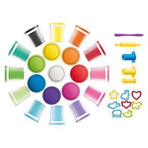 Kit Massa De Modelar Com 20 Potes 12 Acessórios Creativ – Maped