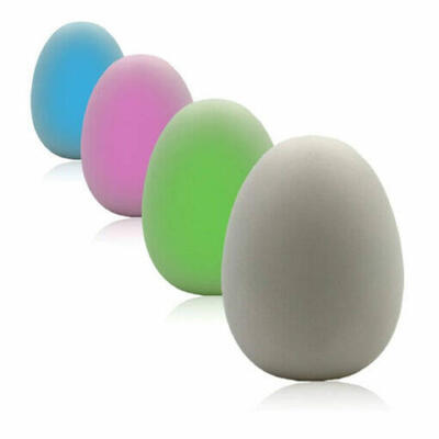 Ovos luminosos que mudam de cor