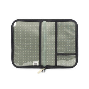 Porta-documentos- I Love Vichy Preto