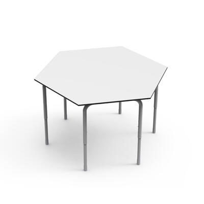 Mesa DESK21 U Hexagonal Fixa