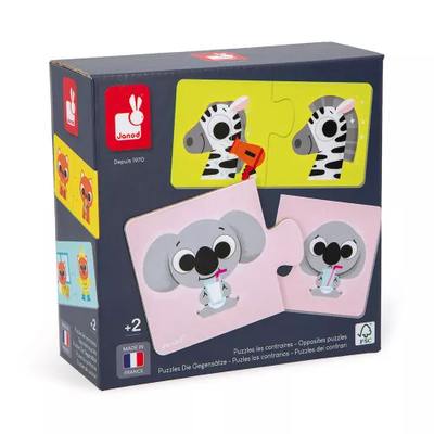 Puzzle de opostos