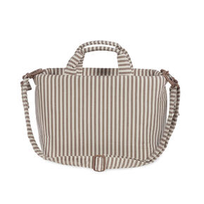 Bolsa Crossbody - Praliné Rayas  