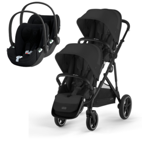 Pack Gazelle S + Assento Extra Gazelle S + Cloud T i-Size (x2) 
