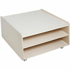 Mesa de jogo com rodas