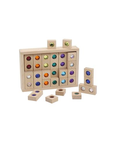 Blocos de construção de joias brilhantes