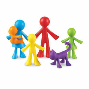 Contar Membros da Família 24 peças