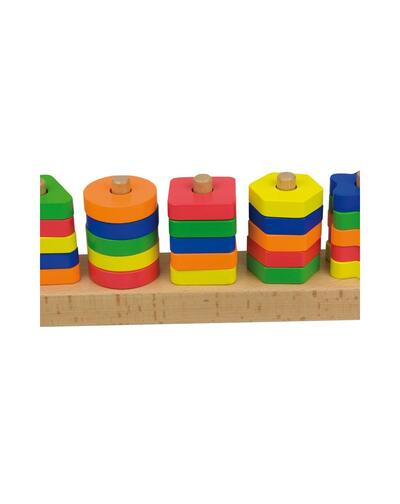 Formas geométricas - Jogo de contagem de peças