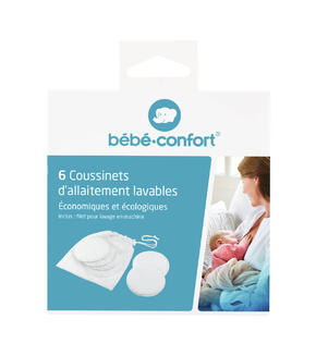 Discos de amamentação laváveis - Bébé Confort