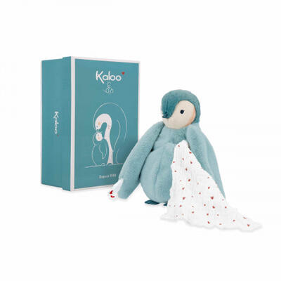 Beijo de Pelúcia Pinguim Verde