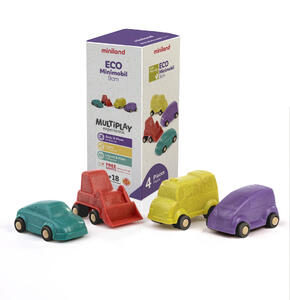 Eco Minimobil 9 cm - 4 unidades