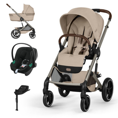 Pack Balios S Lux com alcofa dobrável + Aton B2 i-Size + Base One