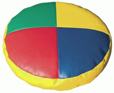 Almofada Circular Quatro Cores