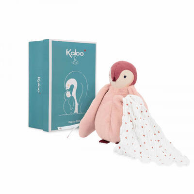 Beijo de Pelúcia Pinguim Rosa