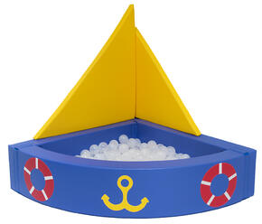 Piscina De Bolas De Canto Barco À Vela