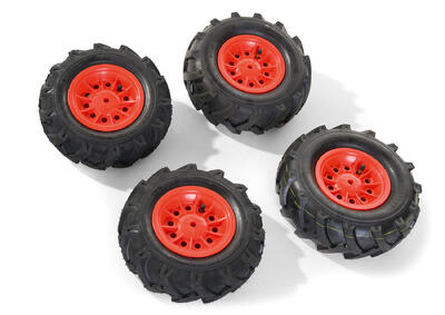 rollyTrac Air Tyres Premium Vermelho