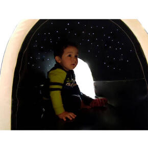 Túnel estrelas de luz