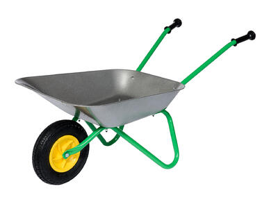 rollyMetallschubkarre Pneu Pneumático