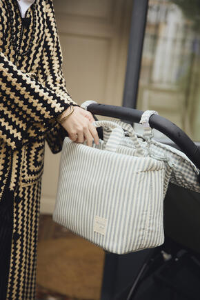 Bolsa Crossbody - Praliné Rayas  