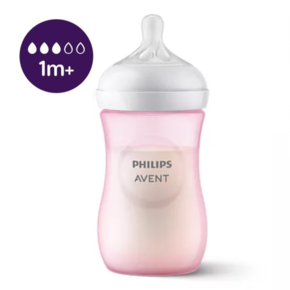 Biberão Natural Response - 260ml C/ Cor - Philips Avent