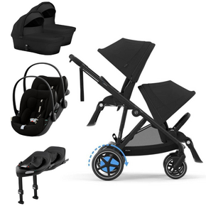 Pack E-Gazelle S + Assento Extra Gazelle S + Cloud G3 (x2) + Alcofa Gazelle S (x2) + Base G3 (x2)