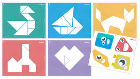 Tangram translúcido