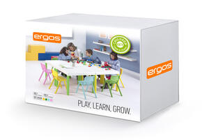 Pack Ergos Kids 03 Mesa + 1 cadeira