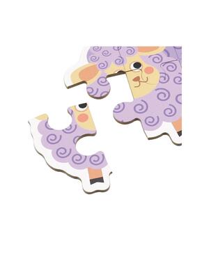 Puzzle De Escada / 6 Puzzles progressivos de animais da quinta
