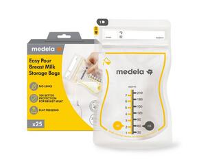 Sacos de armazenamento de leite materno - Easy Pour - 25 unidades 