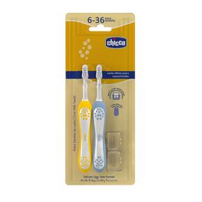 Pack 2 escovas primeiros dentes 6-36m