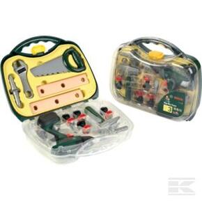 Mala de ferramentas com berbequim Bosch