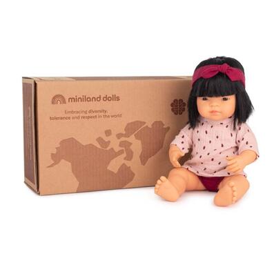 Boneca 38 cm + Roupas.