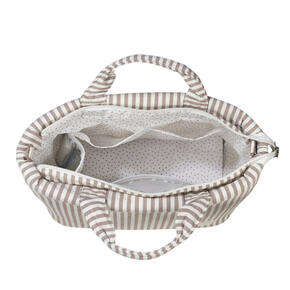 Bolsa Crossbody - Praliné Rayas  