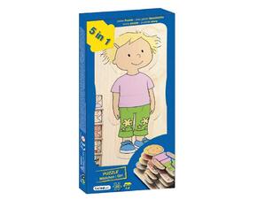 Puzzle Do Corpo Humano Ao Esqueleto - Menina
